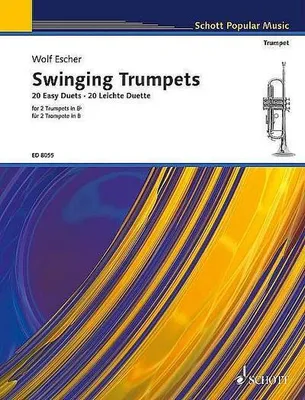 Produktbild von Swinging trumpets 20 easy duetsfür 2 Trompeten