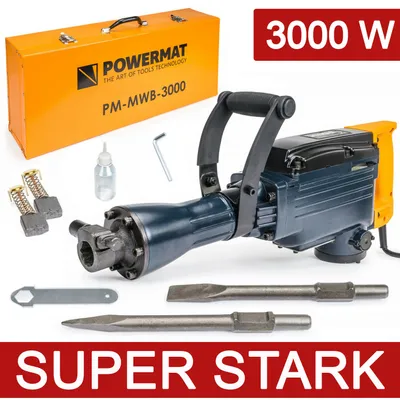 Produktbild von POWERMAT Abbruchhammer 3000W PM-MWB-3000 45J