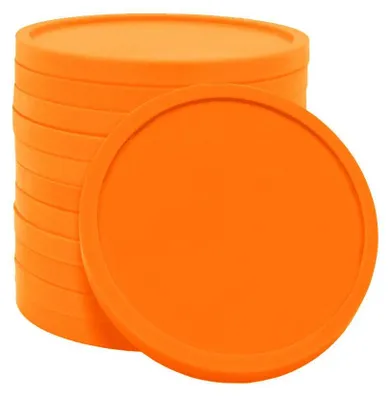Immagine prodotto di CombiCraft Monete vergini / Monete a consumo Arancione - Ø29mm - 100 pezzi
