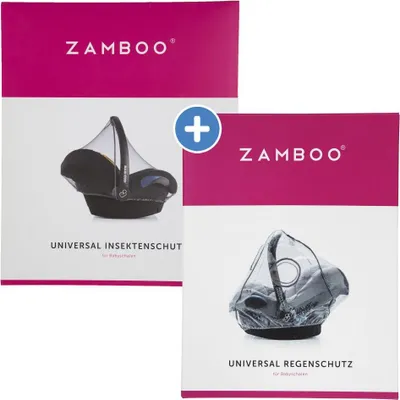 Zdjęcie produktu dla Zestaw ochronny Zamboo dla noworodków do fotelików samochodowych z