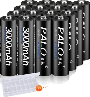 Obrázek produktu pro 1,2 V AA Ni-MH akumulátory, kapacita 3000 mAh, technologie NI-MH, 16 AA
