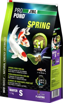 Produktbild von JBL ProPond Spring S, Frühjahrsfutter für kleine Koi - 1,1 kg