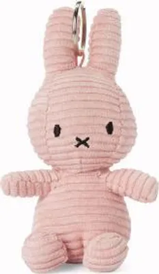 Obrázok produktu pre Miffy prívesok na kľúče (ružový, 10 cm) plyšová hračka plyšové zviera prívesok na kľúče králik