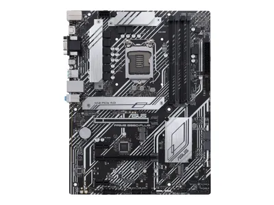 Zdjęcie produktu dla ASUS PRIME B560-PLUS, Intel, LGA 1200 (Socket H5), Intel® Celeron®, Intel® Core™ i3, Intel® Core™ i5, Intel® Core™ i7, Intel® Core™ i9,..., LGA 1200 (Socket H5), DDR4-SDRAM, 128 GB