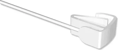 Produktbild von Interdeco Spannvitrage / klemmbare Federdraht-Vitrage Weiß, 150 cm