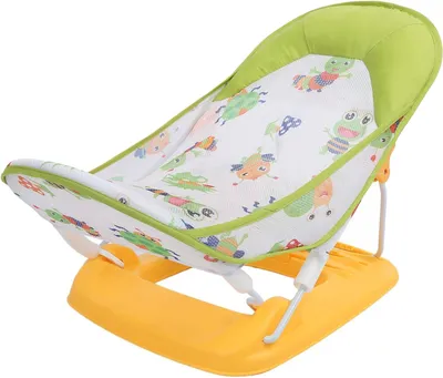 Produktbild von Baby Badewannensitz klappbar, höhenverstellbar, rutschfest, mit Badesitznetz, für Badezimmer