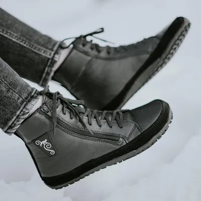 Produktbild von Magical Shoes ALASKAN X Winter Black – Winterbarefoot-Schuhe, Größe 40 EU