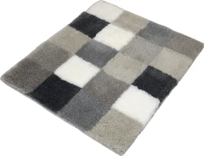 Produktbild von Kleine Wolke Badteppich CARO Flanell 55 x 65 cm
