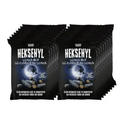 Image de Heksehyl Bonbons au salmiak Sachet (16 x 300 g)