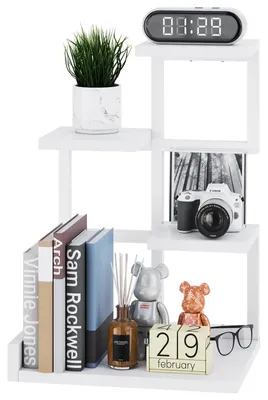 Obrázok produktu pre Omgoods – Stolový organizér so 4 priehradkami, vhodný do kancelárie aj do domácnosti