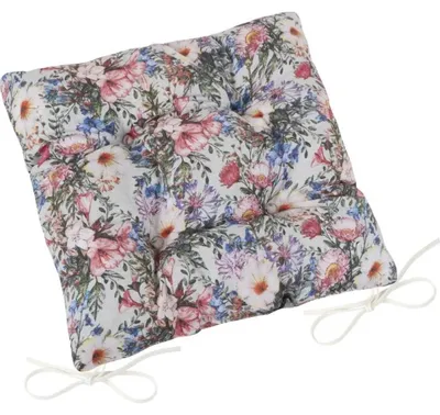 Obrázok produktu pre Prešívaný sedací vankúš EMA – 40x40 cm – modrý, ružový