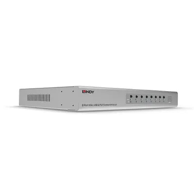 Image de Lindy 8 Port VGA and USB Combo KVM Switch