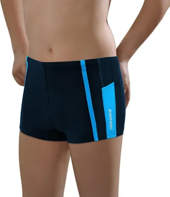 Produktbild von Sesto Senso Jungen Badehose – eng anliegende Schwimmshorts BD 630 – Schwimmhose Kinder 9 Jahre 134 – Dunkelblau