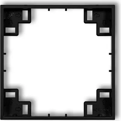 Produktbild von Zwischen Rahmen Schwarz Matt, geeignet für MINI Serie