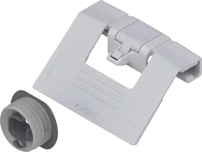 Immagine prodotto di Maniglia Blum con guida per cassetto interno antaro in plastica grigio
