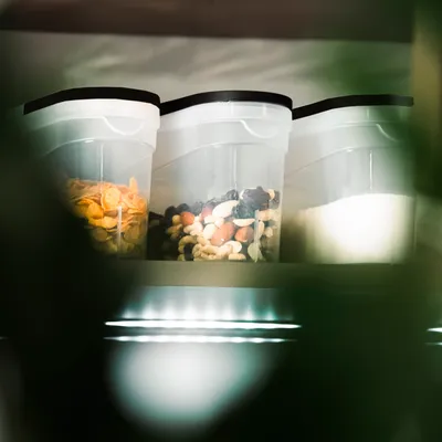 Obrázok produktu pre Dóza Na Cestoviny 3x 1,3 L Nádoba Na Potraviny Plastová Nádoba Na Sypké Potraviny
