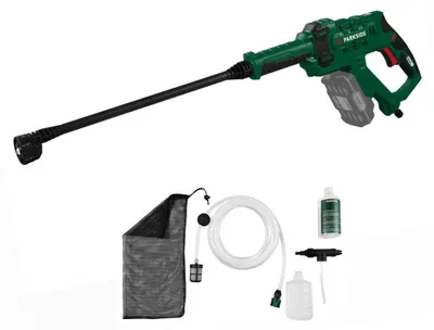 Produktbild von PARKSIDE Akku Druckreiniger PDRA 20-Li  , 6 Sprüharten, ohne Akku . Ladegerät