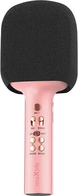 Zdjęcie produktu dla Mikrofon Bluetooth Maxlife MXBM-600 - Różowy KP31753