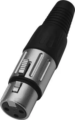 Produktbild von MONACOR XLR-803/J XLR-Kupplung, 3-polig