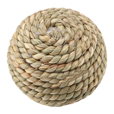 Produktbild von Natürliche Wilde Wicke Spielzeug Spielen Ball Papagei Kaninchen Kauen Übung Spielzeug Training Werkzeug 10cm