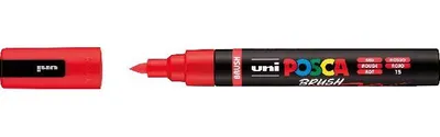 Produktbild von POSCA Pigmentmarker PC-5BR BRUSH rot