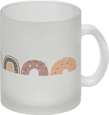 Produktbild von Regenbogen Glas Tasse