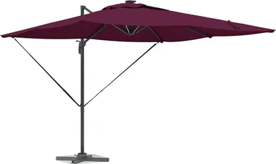 Produktbild von vidaXL Sonnenschirm Bordeauxrot 286 x 284 x 270 cm