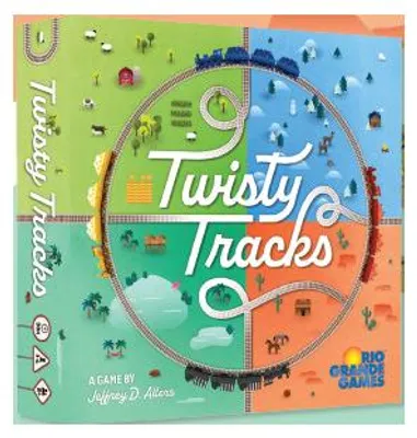 Zdjęcie produktu dla Twisty Tracks – Gra planszowa – Rio Grande Games