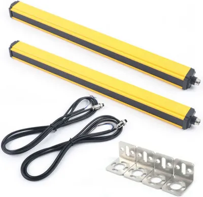 Image de Interrupteur de capteur Barrière lumineuse Barrière immatérielle de sécurité 10 faisceaux avec interrupteur DC 24V