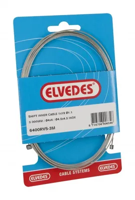 Produktbild von Elvedes Umwerfer Innenzug 3000 mm Silber