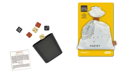 Obrázek produktu pro Pytlíczech Hrací kostky - oblíbené hry do kapsy