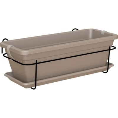 Obrázok produktu pre Artevasi Kit Veneza, Kvetináč, Hanging, Polypropylén (PP), Šedá, Vonkajší, UV odolné