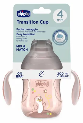 Produktbild von Chicco Übergangsbecher 200ml Rosa  Rosa One Size