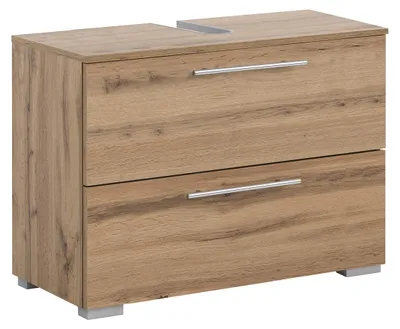 Produktbild von Schildmeyer Waschbeckenunterschrank Carlos 148599, eiche landhaus Nachbildung, 80,2 x