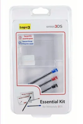 Obrázok produktu pre Kompletné balenie L3 Essential Kit - Logic 3 N3D650 - (Nintendo 3DS Hardware / Set / Pack)