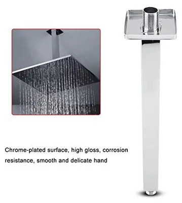 Duscharm Edelstahl 30 cm, Wandmontage, Chrom