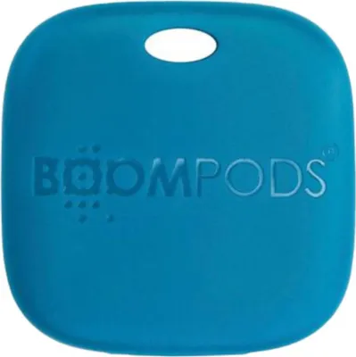 Produktbild von Boompods, Wiederaufladbarer Bluetooth-Tracker Boomtag für Gegenstände, Blau