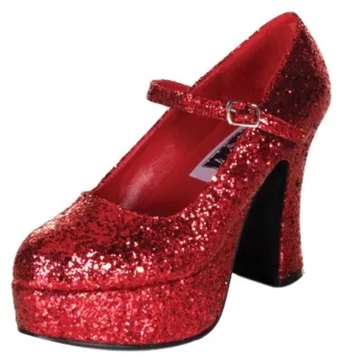 Produktbild von Rubie's 6 190500 6 - Mary Jane Pumps rot Größe 6