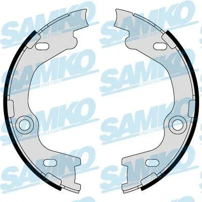 Produktbild von SAMKO 89630 Handbremsbeläge für HYUNDAI Tucson (TL, TLE) Handbremse 167mm