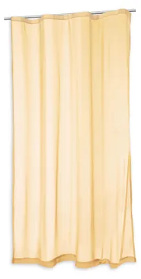 Produktbild von Voile Vorhang beige Kräuselband Gardine transparent ca. 140x245 cm Sheer