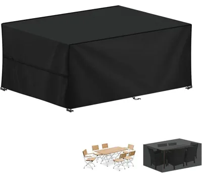 Obrázok produktu pre Poťah na záhradný nábytok, 200x110x75 cm, vodeodolný, vyrobený z tkaniny Oxford 420D, vhodný na zimu
