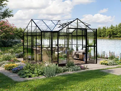 Produktbild von StarLine Gewächshaus Modell Orangerie 10,90 m²