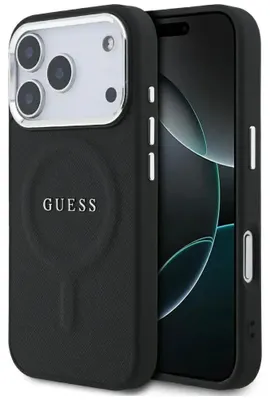 Zdjęcie produktu dla Etui Guess Classic Logo Magsafe Do Iphone 17 Pro Czarny