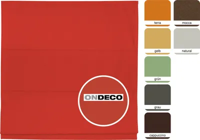 Produktbild von Raffrollo Faltrollo Rollo für Tür und Fester innen Sichtschutz Blickdicht Farbe: Bordeaux, Größe: 120x175 cm