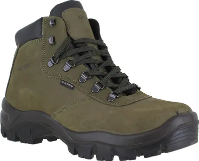 Productafbeelding van Grisport - Wandelschoen voor kinderen "Glencoe", leer, model GS137 (maat 36 EU) (groen)