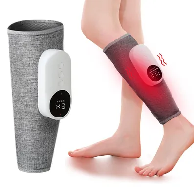 Produktbild von Wadenmassagegerät, Beinmassagegerät, Heißdruckmassagegeräts, Schmerzen, für müde und angespannte Beine, mit 3 Intensitäten und 3 Modi