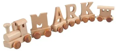 Image de Bino Lettres train anniversaire - pendentif E