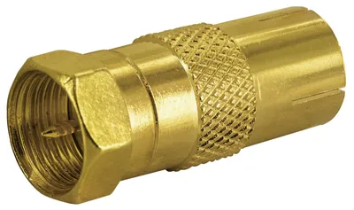 Produktbild von Schwaiger GOUST9300 537, F-Typ, Gold, Metall