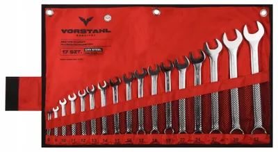 Produktbild von Vorstahl Kombinationsschlüsselsatz CrV 17-teilig 6-32mm