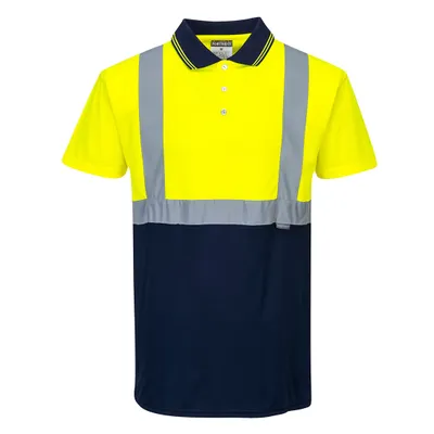 Immagine prodotto di Portwest S479 Polo bicolore giallo/marino taglia L